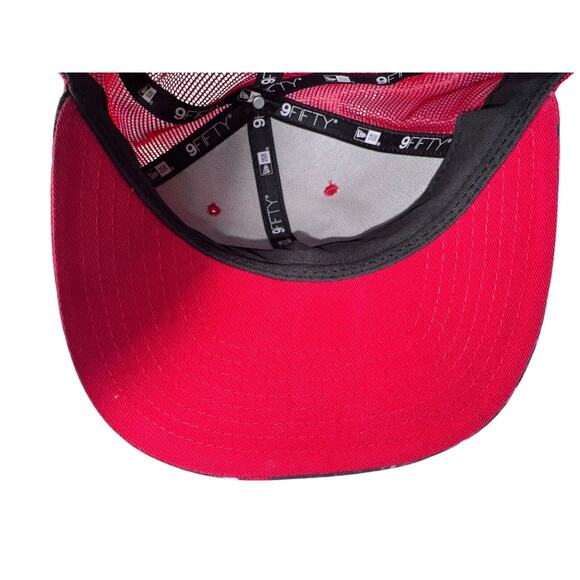 New Era 9Fifty Chicago Bulls Tie Dye Mesh Snapback Cap NBA Embroidered Hat - Picture 8 of 12